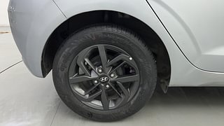 Used 2020 Hyundai Grand i10 Nios Sportz AMT 1.2 Kappa VTVT Petrol Automatic tyres RIGHT REAR TYRE RIM VIEW