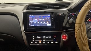 Used 2022 honda City V 4th Gen Petrol Manual interior MUSIC SYSTEM & AC CONTROL VIEW