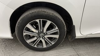 Used 2022 honda City V 4th Gen Petrol Manual tyres LEFT FRONT TYRE RIM VIEW