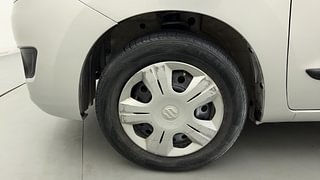 Used 2018 Maruti Suzuki Wagon R 1.0 [2010-2019] VXi Petrol Manual tyres LEFT FRONT TYRE RIM VIEW