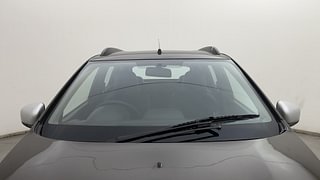 Used 2017 Renault Kwid [2015-2019] 1.0 RXL AMT Petrol Automatic exterior FRONT WINDSHIELD VIEW