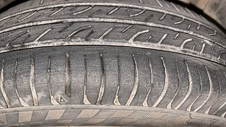 Used 2016 Tata Nano [2014-2018] Twist XTA Petrol Petrol Automatic tyres LEFT REAR TYRE TREAD VIEW
