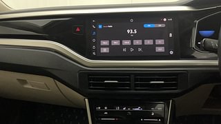 Used 2022 Volkswagen Virtus Topline 1.0 TSI AT Petrol Automatic interior MUSIC SYSTEM & AC CONTROL VIEW