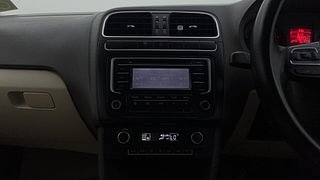 Used 2014 volkswagen Vento 1.6L Highline Petrol Petrol Manual interior MUSIC SYSTEM & AC CONTROL VIEW