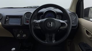 Used 2015 Honda Amaze [2013-2016] 1.2 S i-VTEC Petrol Manual interior STEERING VIEW