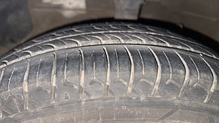 Used 2019 Hyundai New Santro 1.1 Sportz CNG Petrol+cng Manual tyres LEFT FRONT TYRE TREAD VIEW