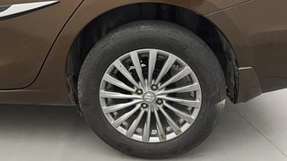 Used 2015 Maruti Suzuki Ciaz [2014-2017] ZXI+ Petrol Manual tyres LEFT REAR TYRE RIM VIEW
