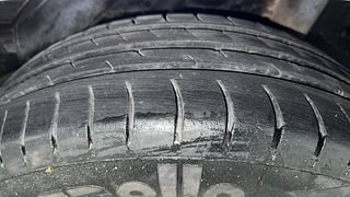 Used 2014 Honda Amaze [2013-2016] 1.2 S i-VTEC Petrol Manual tyres LEFT REAR TYRE TREAD VIEW