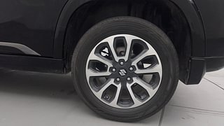 Used 2023 Maruti Suzuki Grand Vitara Alpha Plus Intelligent Hybrid eCVT Hybrid Automatic tyres LEFT REAR TYRE RIM VIEW