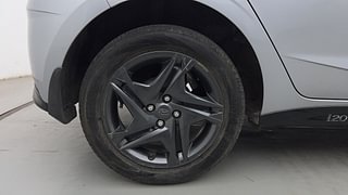Used 2023 Hyundai New i20 Sportz 1.2 MT Petrol Manual tyres RIGHT REAR TYRE RIM VIEW