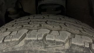 Used 2017 Mahindra TUV300 [2015-2020] T8 mHAWK100 Diesel Manual tyres LEFT FRONT TYRE TREAD VIEW