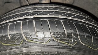 Used 2022 Tata Tigor Revotron XZ+ CNG Petrol+cng Manual tyres LEFT FRONT TYRE TREAD VIEW