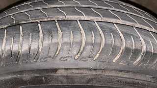 Used 2016 Maruti Suzuki Celerio VXI Petrol Manual tyres LEFT FRONT TYRE TREAD VIEW
