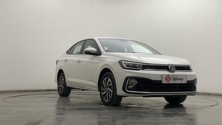 Used 2022 Volkswagen Virtus Topline 1.0 TSI AT Petrol Automatic exterior RIGHT FRONT CORNER VIEW