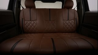 Used 2017 Mahindra TUV300 [2015-2020] T8 mHAWK100 Diesel Manual interior REAR SEAT CONDITION VIEW