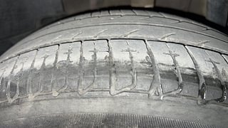 Used 2022 Tata Tigor Revotron XZA plus AMT Petrol Automatic tyres LEFT REAR TYRE TREAD VIEW