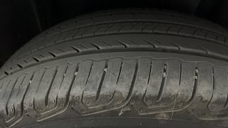 Used 2022 Volkswagen Virtus Topline 1.0 TSI AT Petrol Automatic tyres LEFT REAR TYRE TREAD VIEW