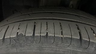 Used 2021 Renault Triber RXZ Petrol Manual tyres LEFT FRONT TYRE TREAD VIEW
