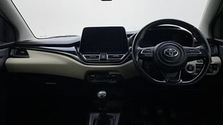 Used 2023 Toyota Glanza V Petrol Manual interior DASHBOARD VIEW
