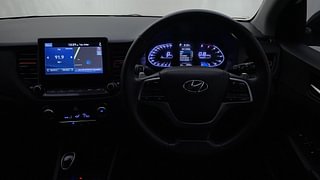 Used 2021 Hyundai Verna SX Opt Turbo Petrol Petrol Automatic interior STEERING VIEW