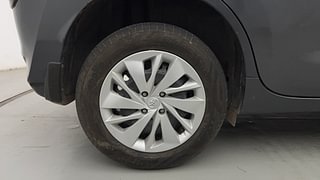 Used 2022 Toyota Glanza E Petrol Manual tyres RIGHT REAR TYRE RIM VIEW