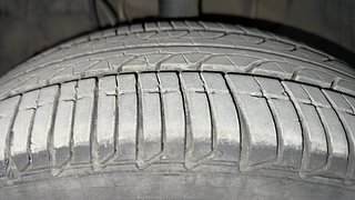 Used 2022 Tata Tigor Revotron XZA plus AMT Petrol Automatic tyres LEFT FRONT TYRE TREAD VIEW