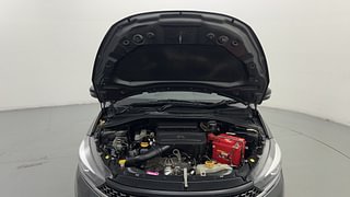 Used 2022 Tata Tigor Revotron XZ+ CNG Petrol+cng Manual engine ENGINE & BONNET OPEN FRONT VIEW