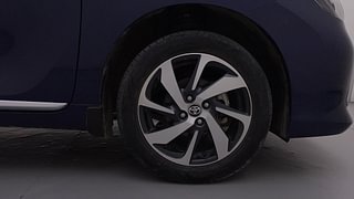 Used 2022 Toyota Glanza V Petrol Manual tyres RIGHT FRONT TYRE RIM VIEW