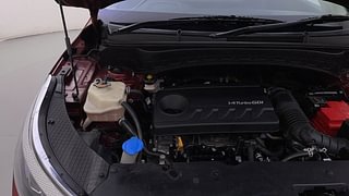 Used 2021 Kia Seltos GTX Plus Petrol Manual engine ENGINE RIGHT SIDE HINGE & APRON VIEW