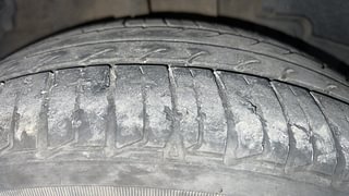 Used 2022 Tata Tigor Revotron XZA plus AMT Petrol Automatic tyres RIGHT REAR TYRE TREAD VIEW