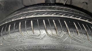 Used 2022 Tata Tigor Revotron XZ+ CNG Petrol+cng Manual tyres RIGHT FRONT TYRE TREAD VIEW