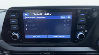 Used 2023 Hyundai New i20 Sportz 1.2 MT Petrol Manual top_features Integrated (in-dash) music system