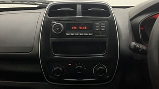 Used 2017 Renault Kwid [2015-2019] 1.0 RXL AMT Petrol Automatic interior MUSIC SYSTEM & AC CONTROL VIEW