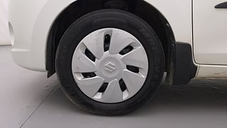 Used 2016 Maruti Suzuki Celerio VXI Petrol Manual tyres LEFT FRONT TYRE RIM VIEW