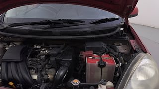 Used 2017 Nissan Micra Active [2012-2020] XV Safety Pack Petrol Manual engine ENGINE LEFT SIDE HINGE & APRON VIEW