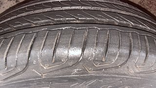 Used 2012 Honda Brio [2011-2016] S(O)MT Petrol Manual tyres LEFT FRONT TYRE TREAD VIEW