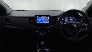 Used 2021 Hyundai Verna SX Opt Turbo Petrol Petrol Automatic interior DASHBOARD VIEW