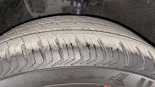 Used 2024 Hyundai i20 N Line N8 1.0 Turbo DCT Dual Tone Petrol Automatic tyres LEFT FRONT TYRE TREAD VIEW