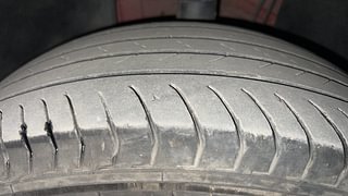 Used 2022 Skoda Kushaq Style 1.5L TSI MT Petrol Manual tyres LEFT FRONT TYRE TREAD VIEW