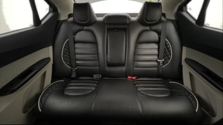 Used 2022 Tata Tigor Revotron XZ+ CNG Petrol+cng Manual interior REAR SEAT CONDITION VIEW