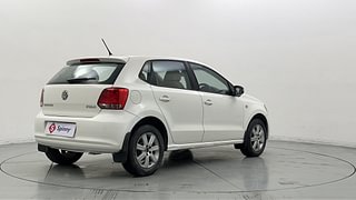 Used 2012 Volkswagen Polo [2010-2014] Highline1.2L (P) Petrol Manual exterior RIGHT REAR CORNER VIEW