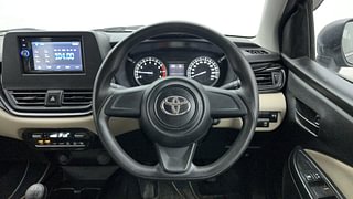 Used 2022 Toyota Glanza E Petrol Manual interior STEERING VIEW