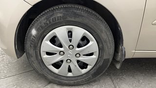 Used 2011 Hyundai i10 Sportz 1.2 Kappa2 Petrol Manual tyres LEFT FRONT TYRE RIM VIEW