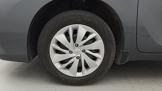Used 2022 Toyota Glanza E Petrol Manual tyres LEFT FRONT TYRE RIM VIEW