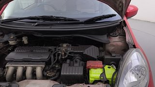 Used 2012 Honda Brio [2011-2016] S(O)MT Petrol Manual engine ENGINE LEFT SIDE HINGE & APRON VIEW