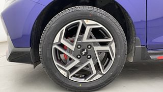 Used 2024 Hyundai i20 N Line N8 1.0 Turbo DCT Dual Tone Petrol Automatic tyres LEFT FRONT TYRE RIM VIEW