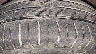 Used 2016 Tata Nano [2014-2018] Twist XTA Petrol Petrol Automatic tyres LEFT FRONT TYRE TREAD VIEW