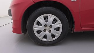 Used 2012 Honda Brio [2011-2016] S(O)MT Petrol Manual tyres LEFT FRONT TYRE RIM VIEW