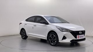 Used 2021 Hyundai Verna SX Opt Turbo Petrol Petrol Automatic exterior RIGHT FRONT CORNER VIEW
