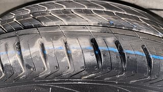 Used 2020 Hyundai New Santro 1.1 Sportz MT Petrol Manual tyres RIGHT REAR TYRE TREAD VIEW
